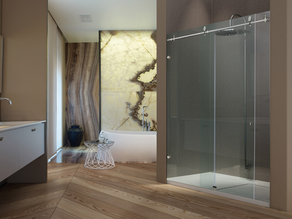 Build A Custom Glass Bathtub Door Dulles Glass And Mirror